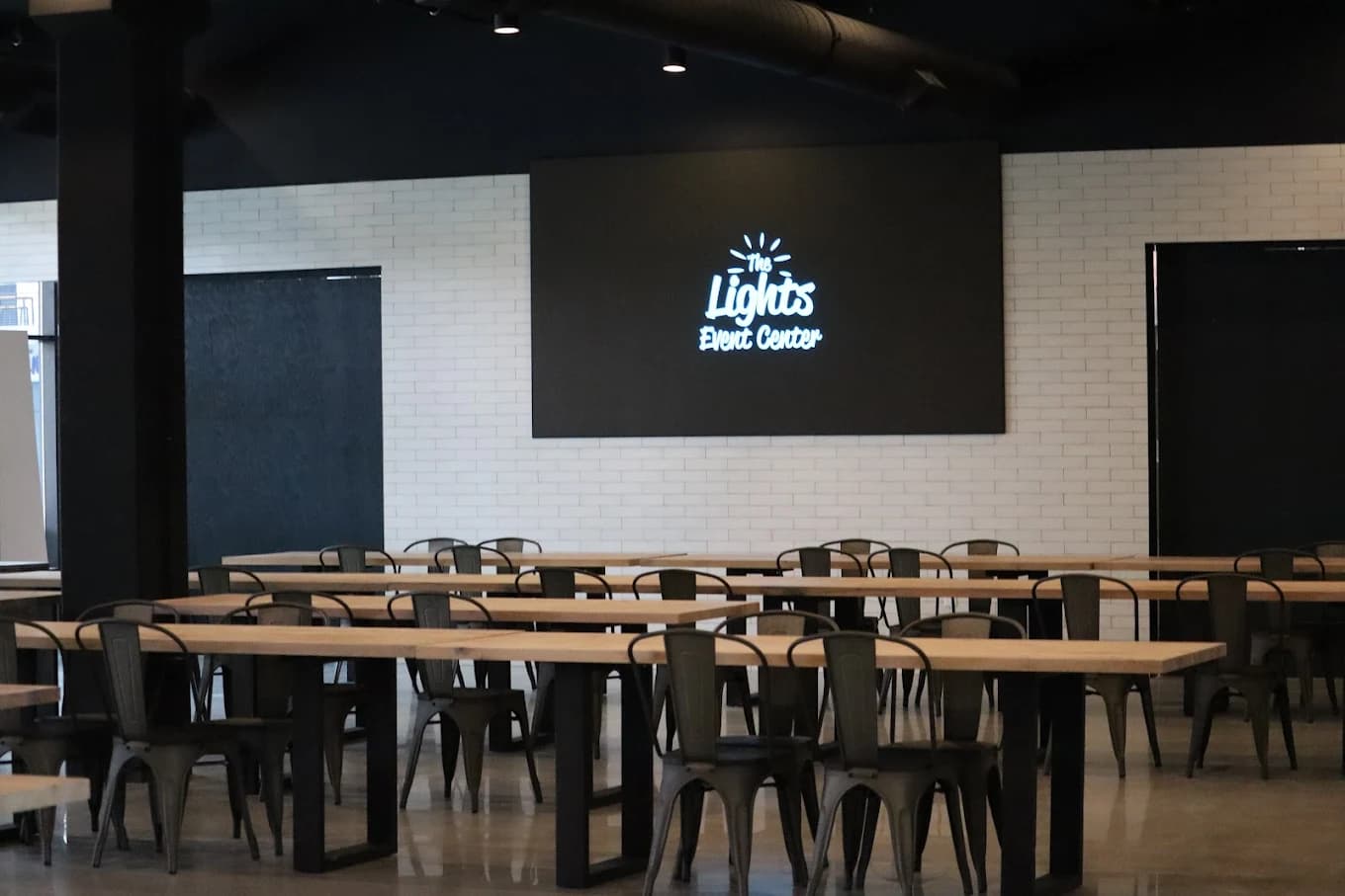 The Lights Event Center — The Sign